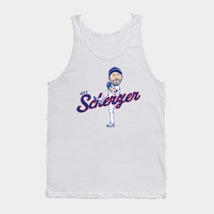 Max Scherzer Texas Caricature Tank Top